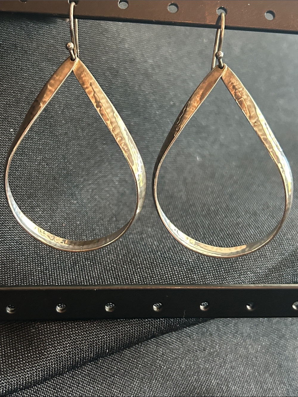 Silpada W3068 Hammered Sterling Silver Earrings